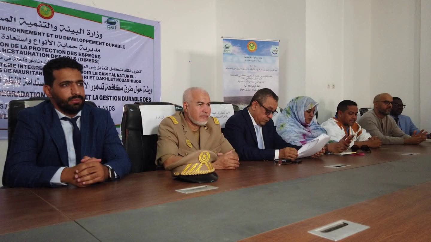 الأمين العام لوزارة البيئة يفتتح بأطار ورشة حول مستقبل الواحات في مواجهة التحولات
