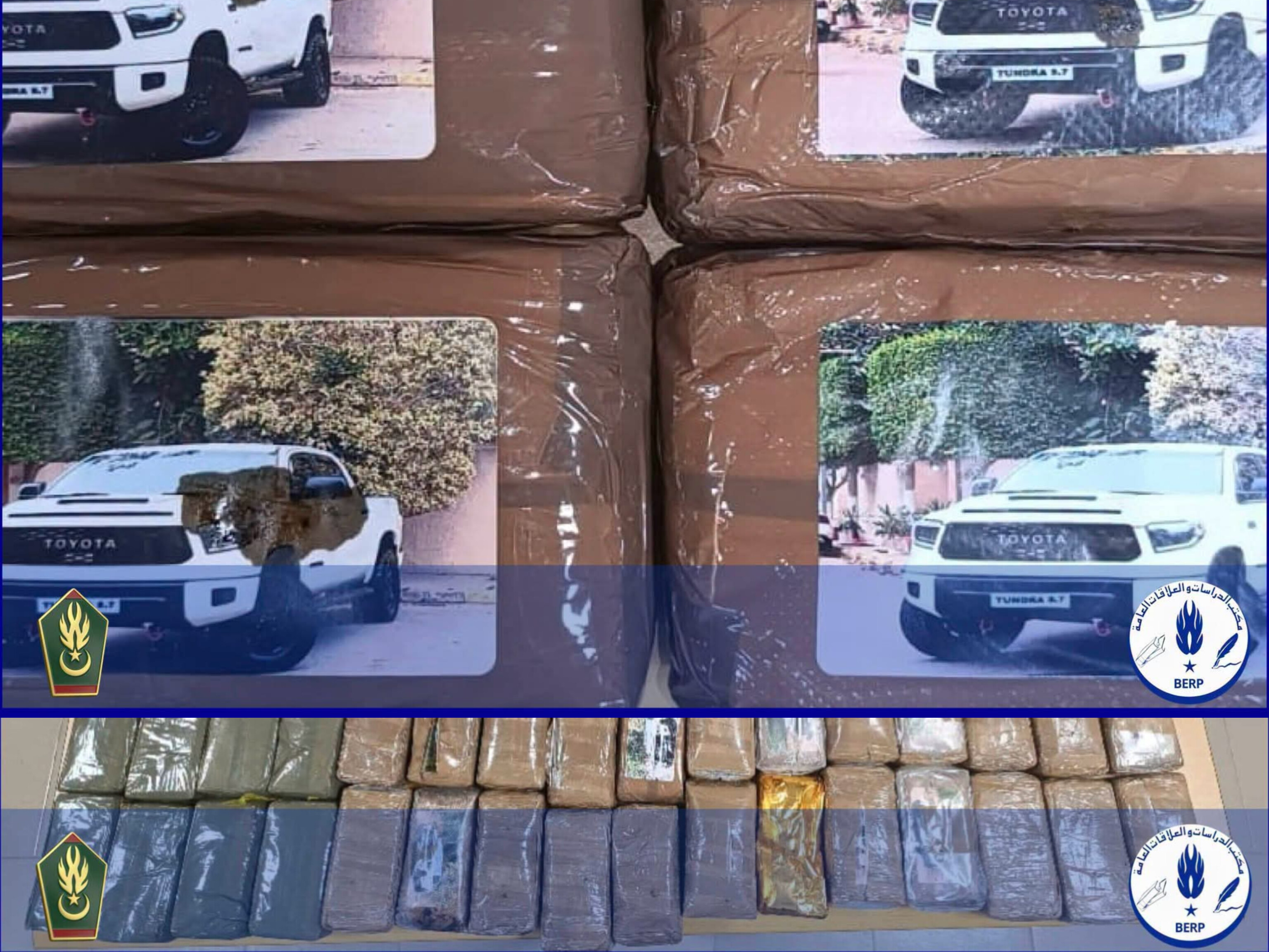 «جمعية خيرية» غطاء لشبكة تهريب مخدرات.. والدرك يضبط 77 كلغ من (الحجر الأسود)