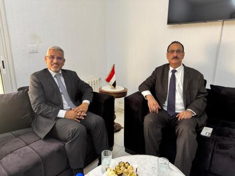 سفير موريتانيا في تونس يبحث مع نظيره اليمني تعزيز التعاون العربي